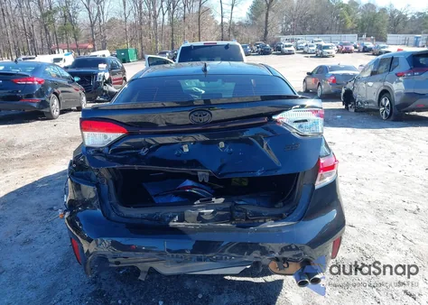 2022 Toyota Corolla Se z USA, uszkodzony, nr VIN JTDS4MCE0NJ095995